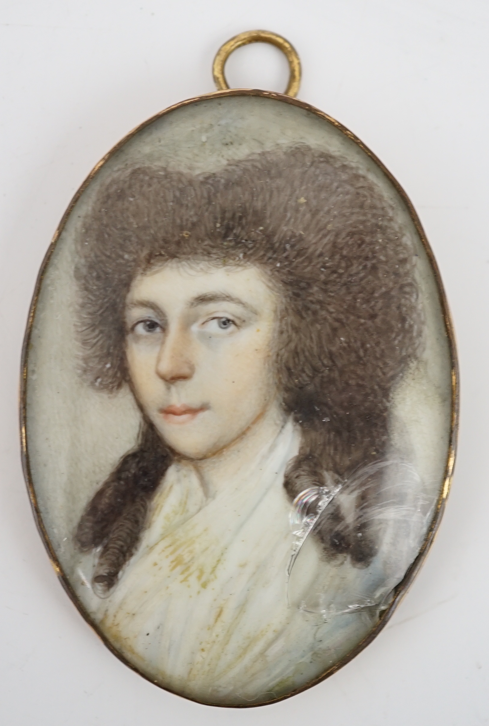 English School circa 1820, Portrait miniature of Mary Trant Ottley, wife of Cornelius Smelt, oil on ivory, 4.7 x 3.3cm. CITES Submission reference 1RQ3VDHH